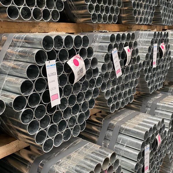 Galvanized steel pipes - Featured