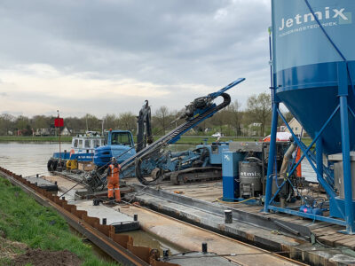 Steel pipes for maintenance of the dutch waterways