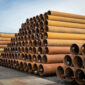 Steel pipes Ø 508,0 x 7,10 mm