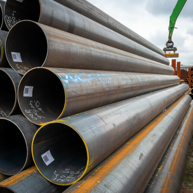 750 Meters of steel tubes - Ø 406.4 x 6.00 Millimeters