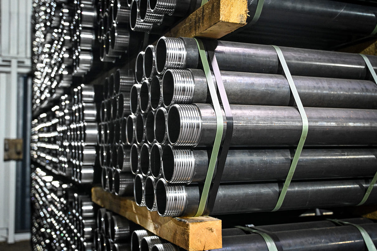 Bundle with Screw Injection Piles