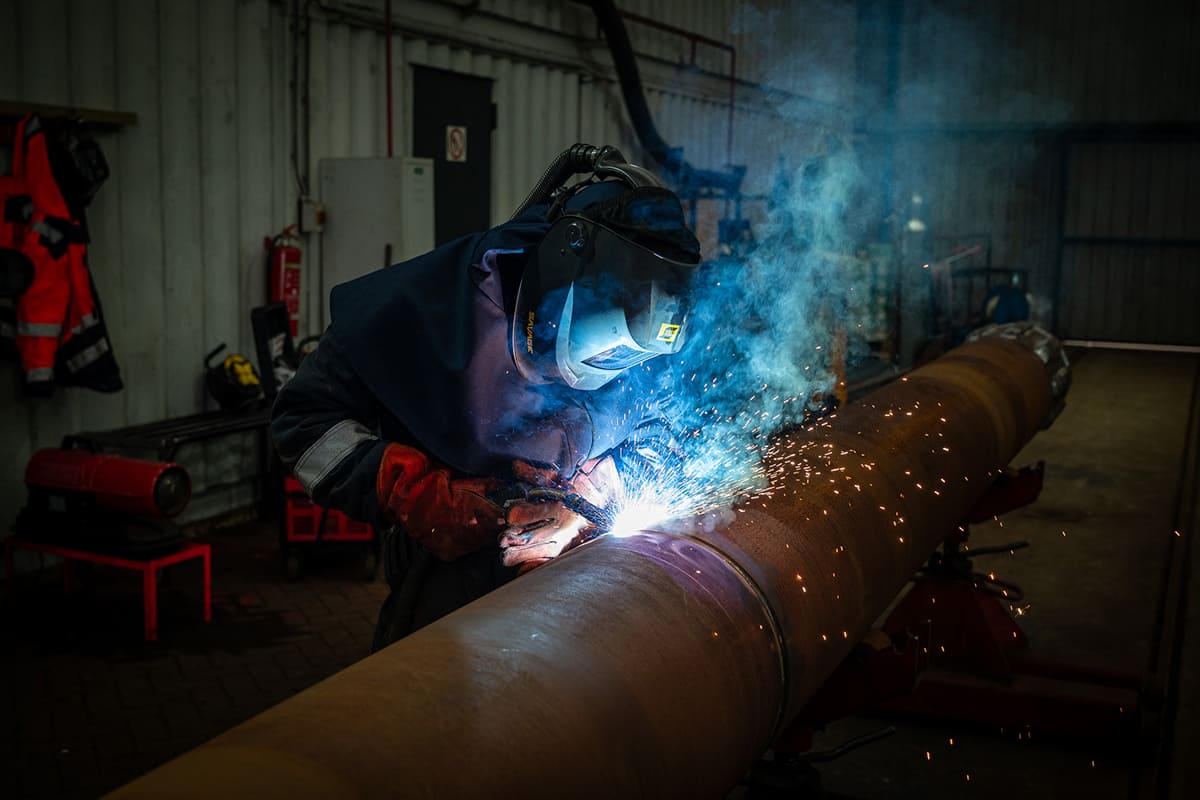 Custom welded steel pipes