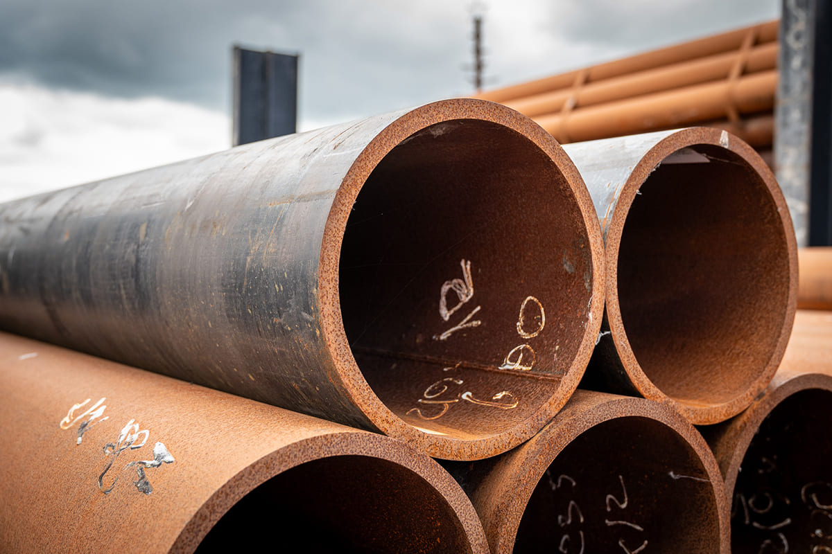 Foundation tube Ø 219,1 x 12,00 mm