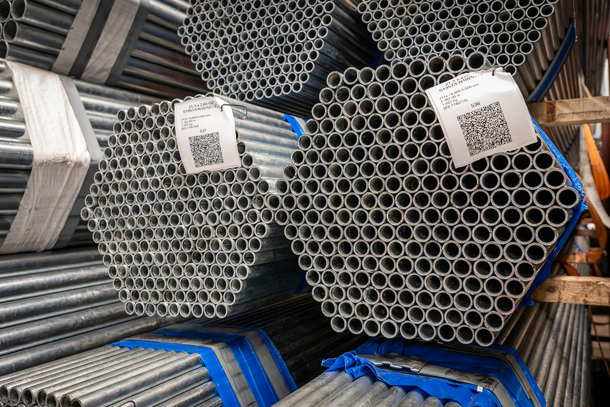 2 Bundles hot dip galvanized tubes