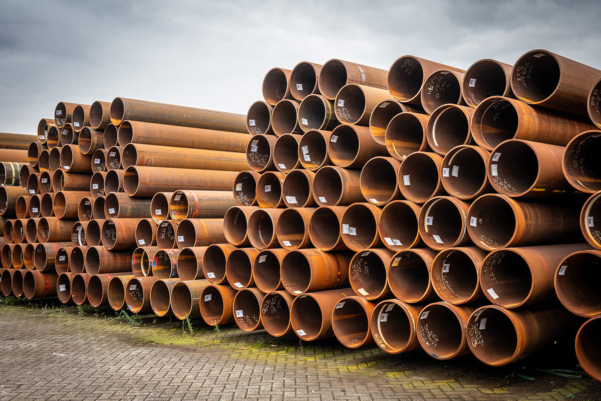 Steel construction tubes Ø 508.0 x 15.00 millimeters