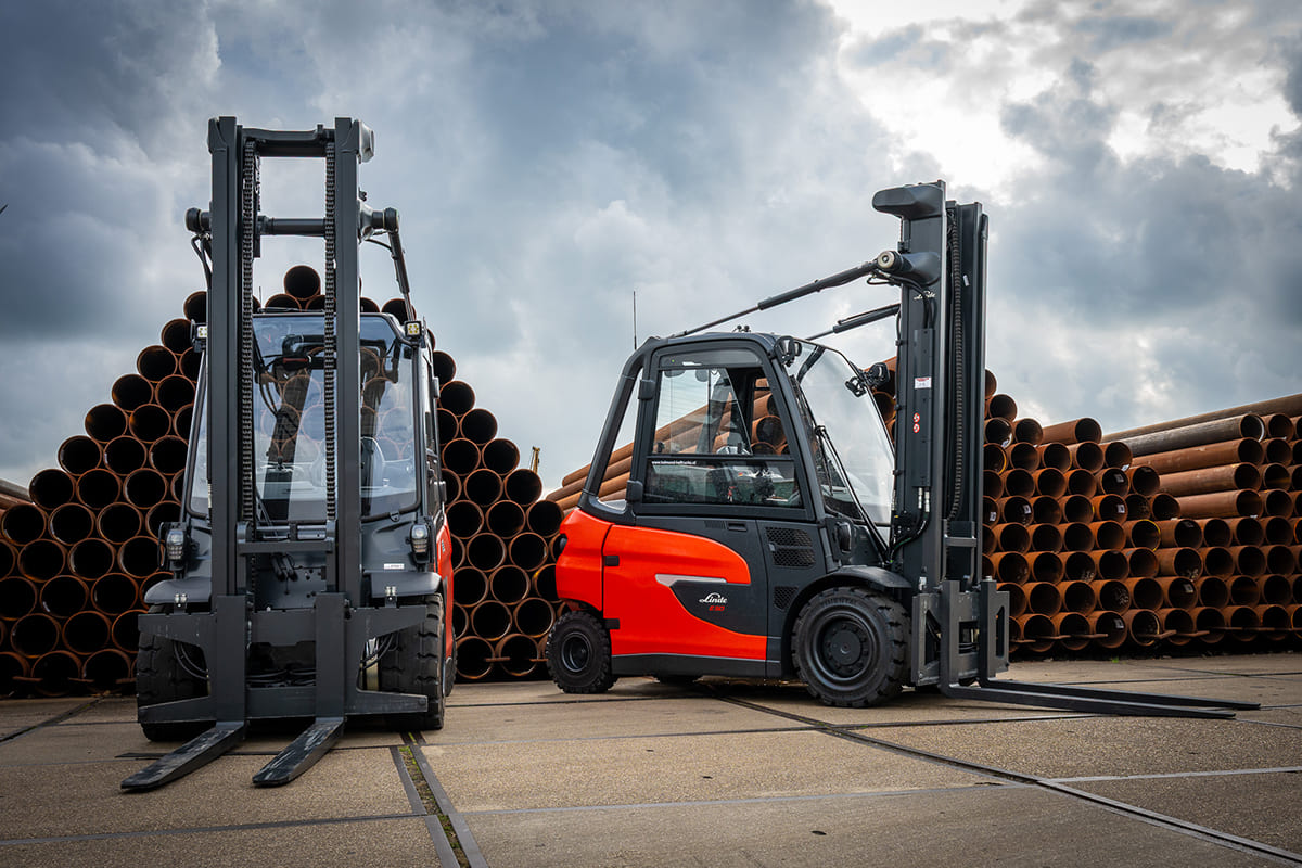 Sustainable forklifts in Moerdijk